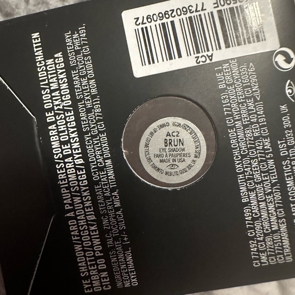 MAC EYE SHADOW (PRO PALETTE REFILL PAN), Brun, NIB - Picture 9 of 9